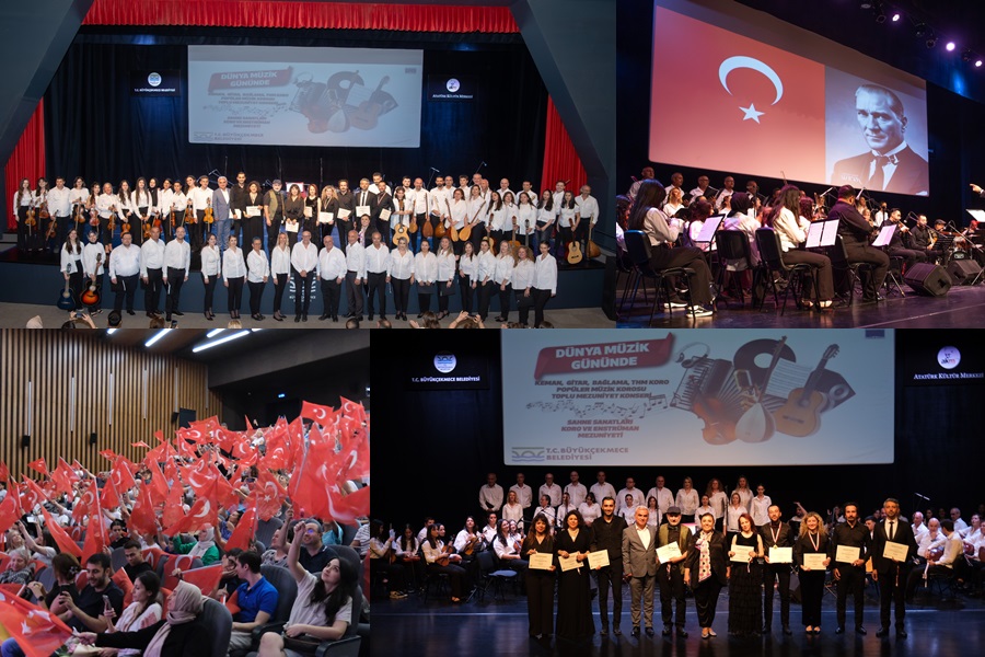 DÜNYA MÜZİK GÜNÜ’NDE MEZUNİYET COŞKUSU YAŞANDI