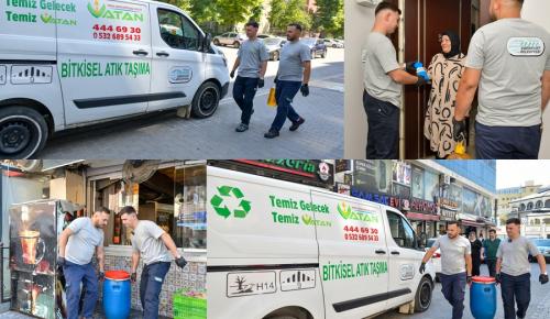 ESENYURT BELEDİYESİ ATIK YAĞ TOPLAMA KAMPANYASINI SÜRDÜRÜYOR
