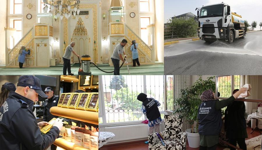KÜÇÜKÇEKMECE BELEDİYESİ’NDEN KURBAN BAYRAMI ÖNCESİ YOĞUN MESAİ