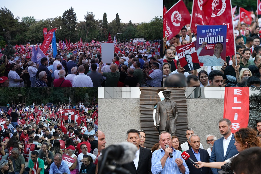 BEYLİKDÜZÜ BAŞKAN ÇALIK’IN YANINDA