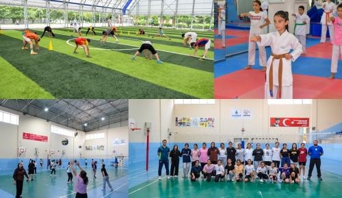 ESENYURT’TA YÜZLERCE ÇOCUK YAZ SPOR OKULLARINDA SPORLA BULUŞUYOR