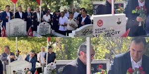 15 TEMMUZ DEMOKRASİ VE MİLLÎ BİRLİK GÜNÜ’NDE BÜYÜKÇEKMECE’DE ŞEHİTLER KABİRLERİ BAŞINDA ANILDI…