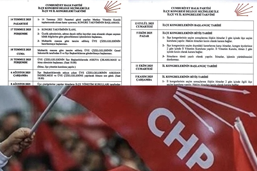 CHP’DE OLAĞAN KONGRE SÜRECİ BAŞLADI…