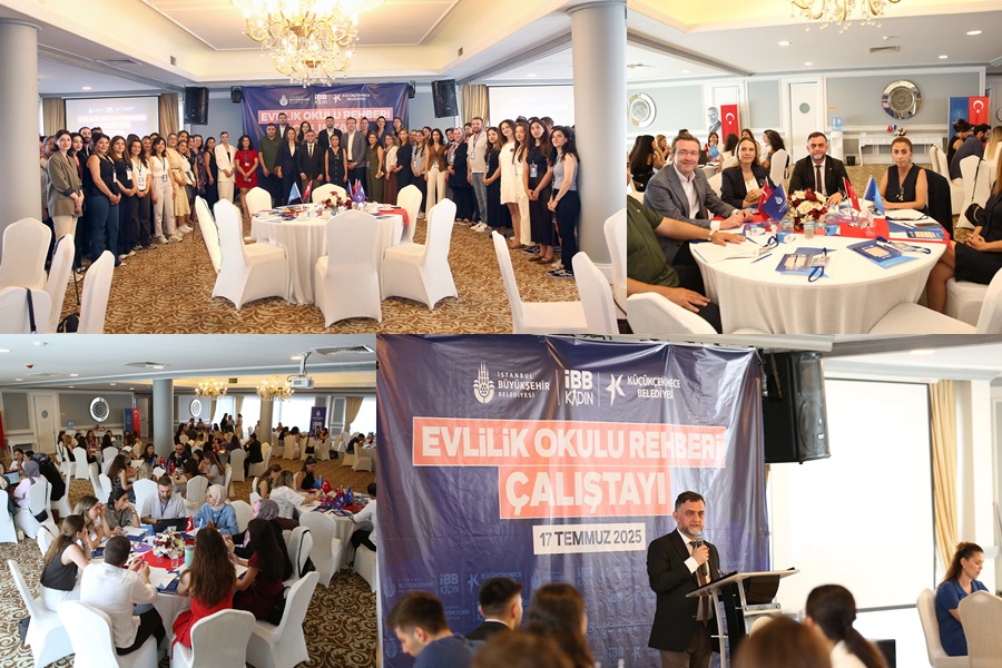 KÜÇÜKÇEKMECE BELEDİYESİ VE İBB İŞBİRLİĞİ İLE ‘’EVLİLİK OKULU REHBERİ ÇALIŞTAYI’’ GERÇEKLEŞTİRİLDİ