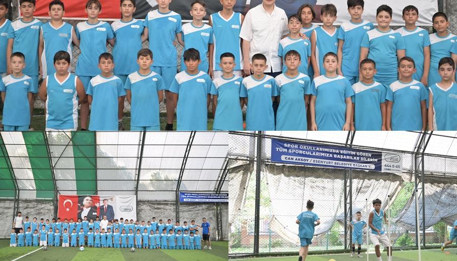 ESENYURT BELEDİYE BAŞKAN VEKİLİ CAN AKSOY’DAN YAZ SPOR OKULLARINA ZİYARET