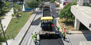 KÜÇÜKÇEKMECE’DE ASFALT ÇALIŞMALARI İLE YOL KONFORU ARTIYOR