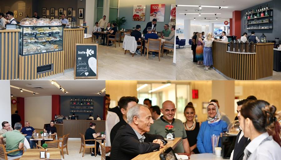 KÜÇÜKÇEKMECE BELEDİYESİ  ANA HİZMET BİNASINA YENİ SOSYAL ALAN: KAFE K HİZMETE AÇILDI!