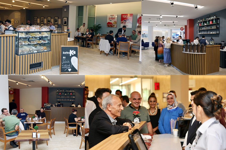 KÜÇÜKÇEKMECE BELEDİYESİ  ANA HİZMET BİNASINA YENİ SOSYAL ALAN: KAFE K HİZMETE AÇILDI!