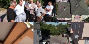 DUVARLARINDAN SES GELDİĞİ İÇİN BOŞALTILAN 2 BİNADA TEKNİK İNCELEMELER BAŞLATILDI