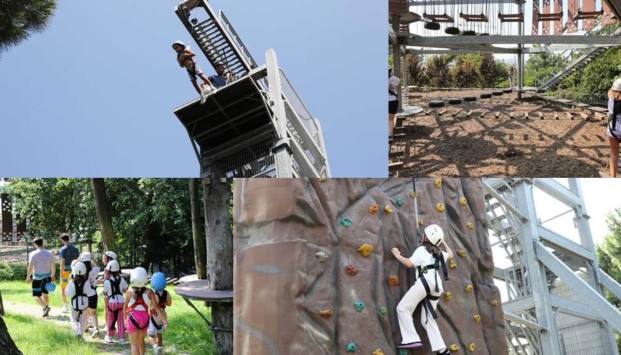 KÜÇÜKÇEKMECE BELEDİYESİ MACERA PARKLARINA ZİYARETÇİ AKINI