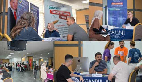 ÜNIVERSITE TERCIH VE TANITIM FUARI ESENYURTLU GENÇLERI ÜNIVERSITELERLE BULUŞTURDU