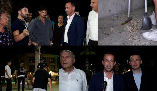 ZABITA, ÇEVREYİ KİRLETEN GENÇLERE KENDİ ATTIKLARI ÇÖPLERİ SÜPÜRTTÜRDÜ