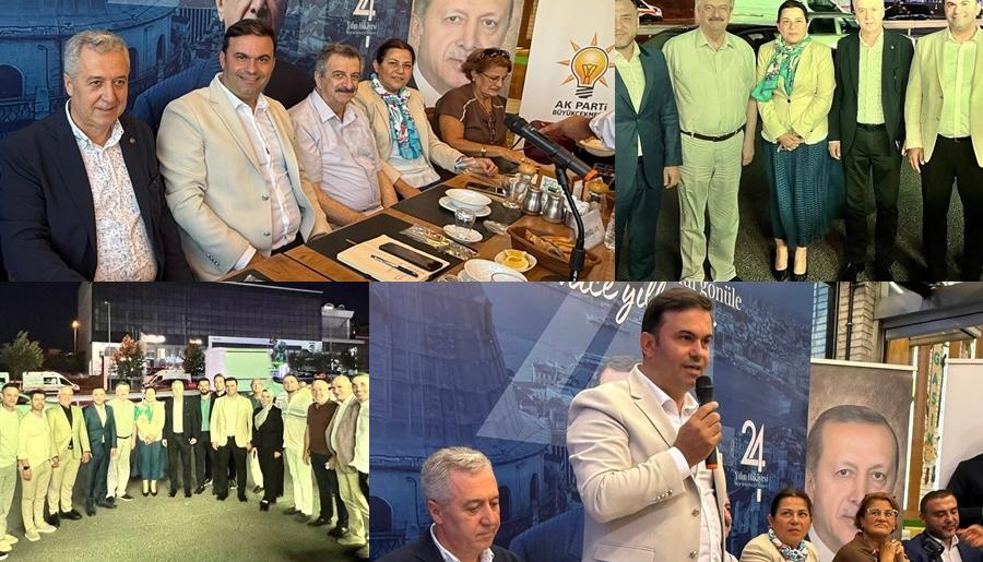 AK PARTİ 24. YAŞINI BÜYÜKÇEKMECE’DE KURUCULARIYLA KUTLADI…
