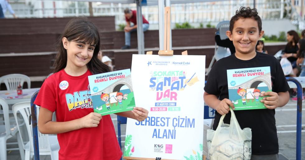 KÜÇÜKÇEKMECE’DE YAZ BOYUNCA SANAT SOKAKTA!