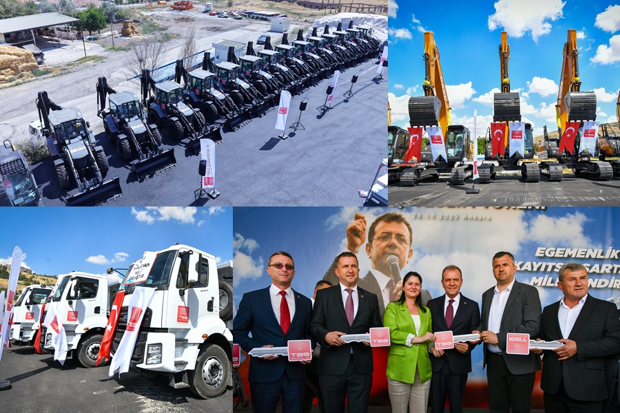 TBB’DEN 53 BELEDİYEYE 54 ARAÇ HİBESİ