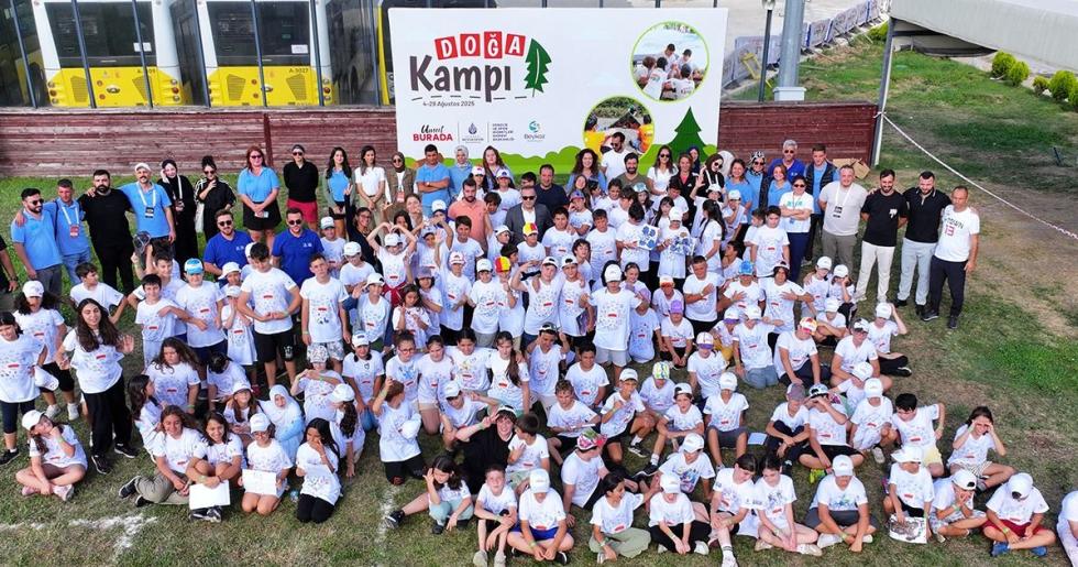 4 BİN ÇOCUK İBB DOĞA KAMPI’NDA BULUŞTU