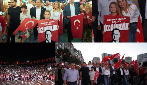 BAŞKAN ÇALIK: İNANCIMI ASLA KAYBETMEYECEĞİM