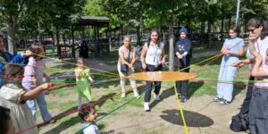 ESENYURTLU ÇOCUKLAR AÇIK HAVA EĞİTİM VE SANAT ŞENLİĞİ’NDE DOYASIYA EĞLENDİ