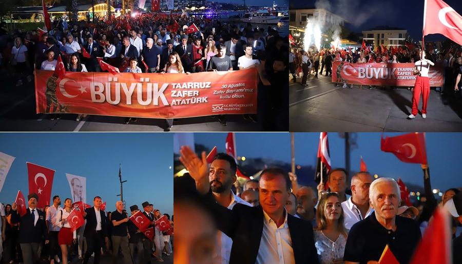 BÜYÜKÇEKMECE’DE ZAFERİN 103’ÜNCÜ YILI COŞKU VE GURURLA KUTLANDI