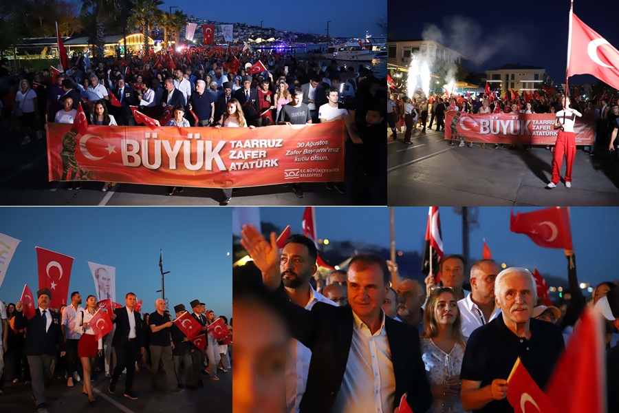 BÜYÜKÇEKMECE’DE ZAFERİN 103’ÜNCÜ YILI COŞKU VE GURURLA KUTLANDI
