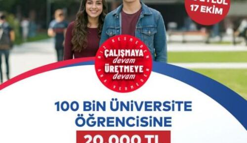 GENÇ ÜNİVERSİTELİ DESTEĞİ BAŞVURULARI BAŞLIYOR