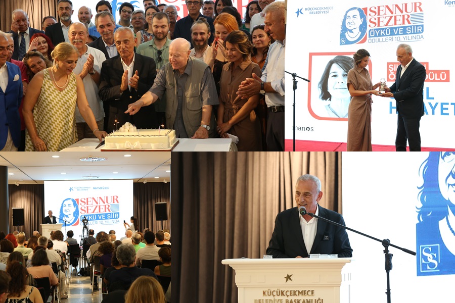 SENNUR SEZER ÖDÜLLERİ KÜÇÜKÇEKMECE’DE SAHİPLERİNİ BULDU