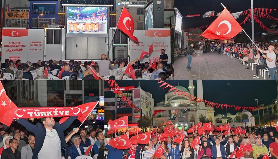 EUROBASKET FİNAL HEYECANI ESENYURT’TA YAŞANDI
