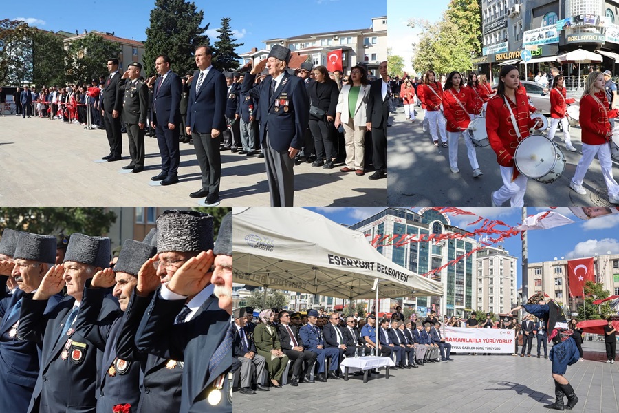 BÜYÜKÇEKMECE VE ESENYURT’TA GAZİLER GÜNÜ COŞKUYLA KUTLANDI…