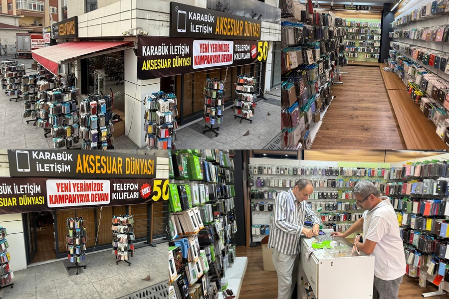 KARABÜK İLETİŞİM AKSESUAR YENİ YERİNDE…