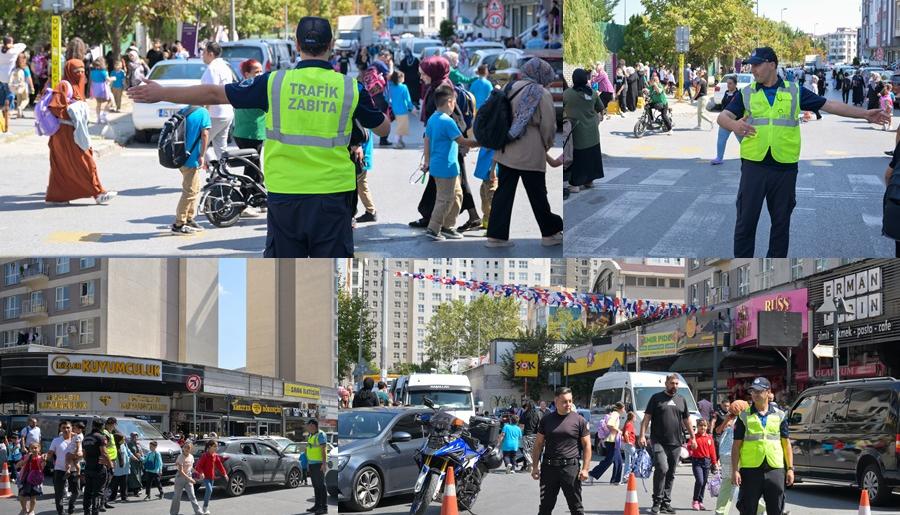 ESENYURT ZABITASI, OKULLARIN AÇILMASIYLA BİRLİKTE ÖĞRENCİLERİN GÜVENLİĞİ İÇİN GÖREVDE