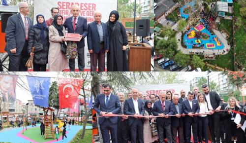 KÜÇÜKÇEKMECE’NİN İLK KONSEPT PARKI AÇILDI