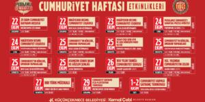 KÜÇÜKÇEKMECE 29 EKİM’E HAZIR