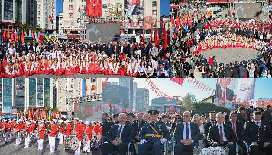 CUMHURİYETİN 102. YILI ESENYURT’TA GÖRKEMLİ BİR ŞEKİLDE KUTLANDI