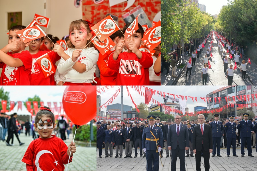 ESENYURT’TA 29 EKİM COŞKUYLA KUTLANIYOR!