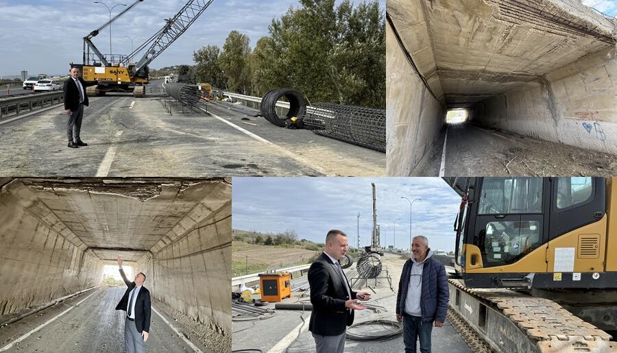 NİHAYET O ALTGEÇİT YENİLENİYOR….