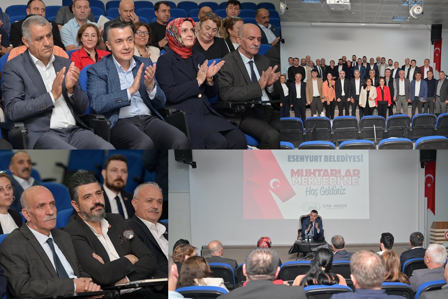 ESENYURT BELEDİYESİ’NDEN MUHTARLARA ÖZEL EĞİTİM: “MUHTARLAR MEKTEBİ” BAŞLADI