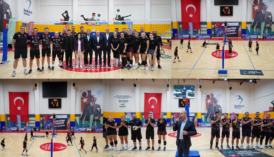 ATATÜRK KUPASI VOLEYBOL TURNUVASI BAŞLADI