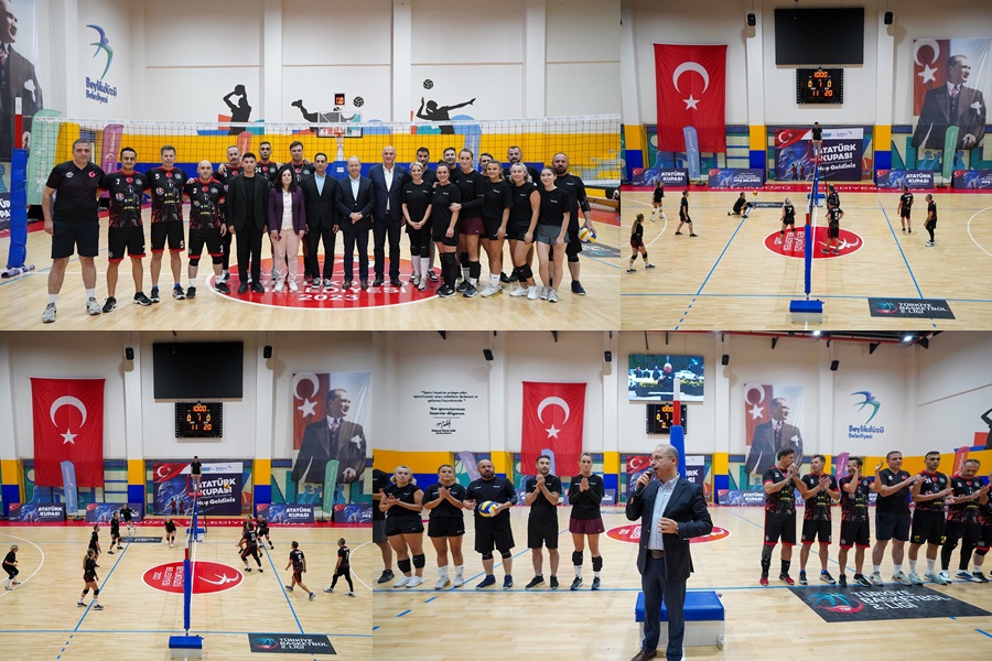 ATATÜRK KUPASI VOLEYBOL TURNUVASI BAŞLADI