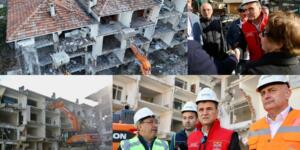BÜYÜKÇEKMECE’DE “ÇOK RİSKLİ” STATÜSÜNDEKİ BİR SİTE DAHA YIKILDI