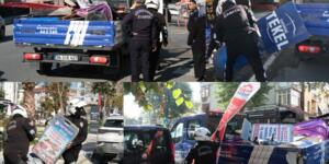 BÜYÜKÇEKMECE’DE KENT ESTETİĞİNİ BOZAN REKLAM VE DUBALAR KALDIRILDI