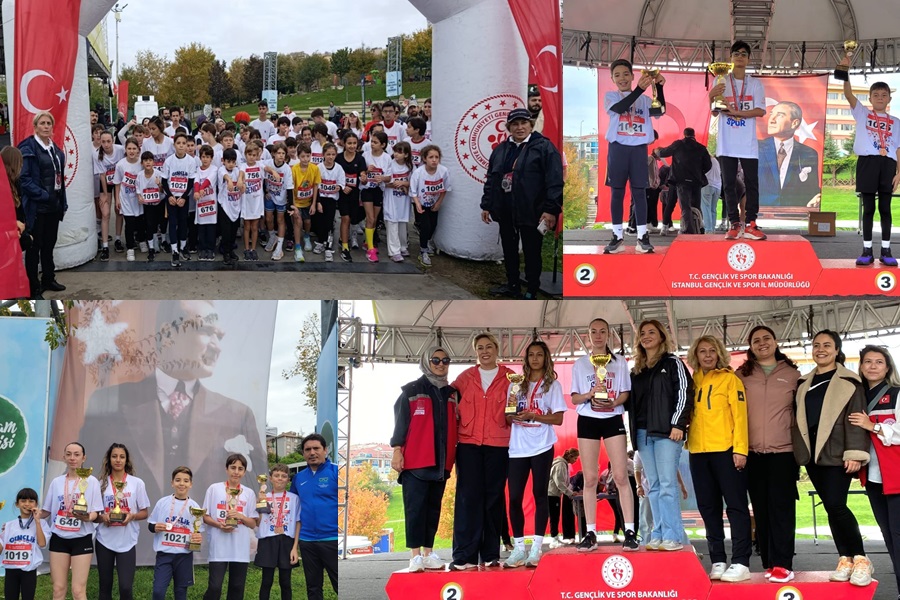 BÜYÜKÇEKMECELİ GENÇ ATLETLER, CUMHURİYET COŞKUSUNU ZAFERLE TAÇLANDIRDI