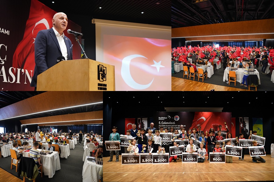 29 EKİM CUMHURİYET BAYRAMI VE ATA’YA SAYGI KUPASI SATRANÇ TURNUVASI TAMAMLANDI