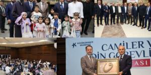 KÜÇÜKÇEKMECE BELEDİYESİ CAMİLER VE DİN GÖREVLİLERİ HAFTASI PROGRAMI DÜZENLEDİ