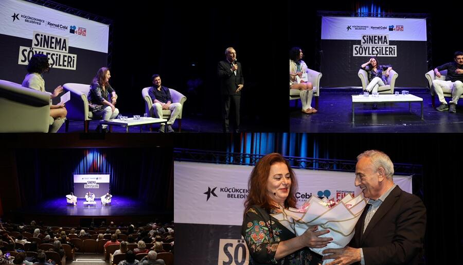 NAZAN KESAL VE SONER SERT ‘SİNEMA SÖYLEŞİLERİNE’ KONUK OLDU