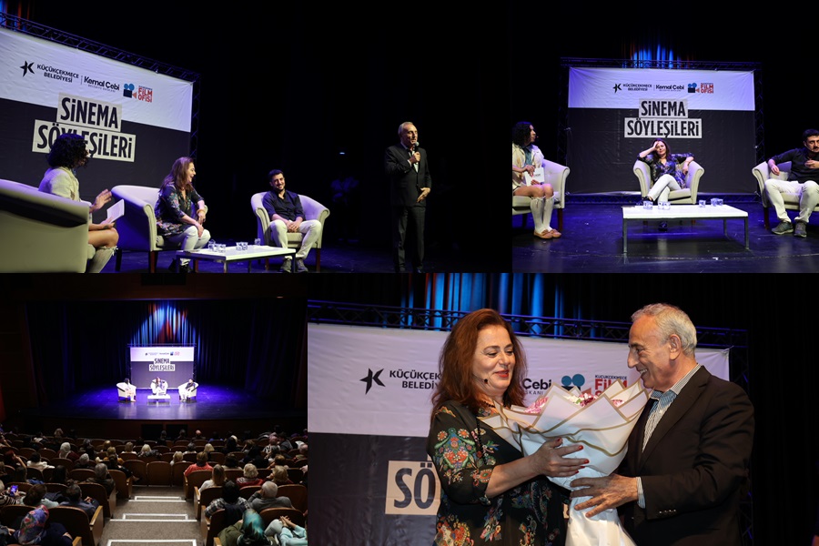 NAZAN KESAL VE SONER SERT ‘SİNEMA SÖYLEŞİLERİNE’ KONUK OLDU