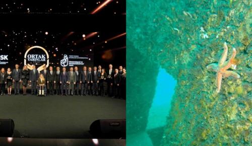 AKÇANSA’NIN YAPAY RESİF PROJESİNE ORTAK YARINLAR ÖDÜLÜ
