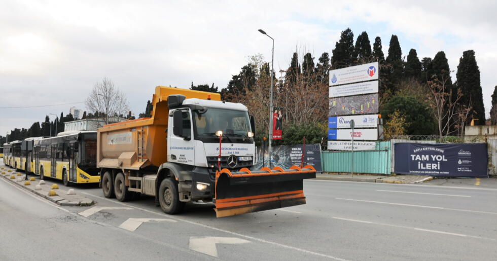 KÜÇÜKÇEKMECE’DE KIŞ ALARMI: HAZIRLIKLAR TAMAM