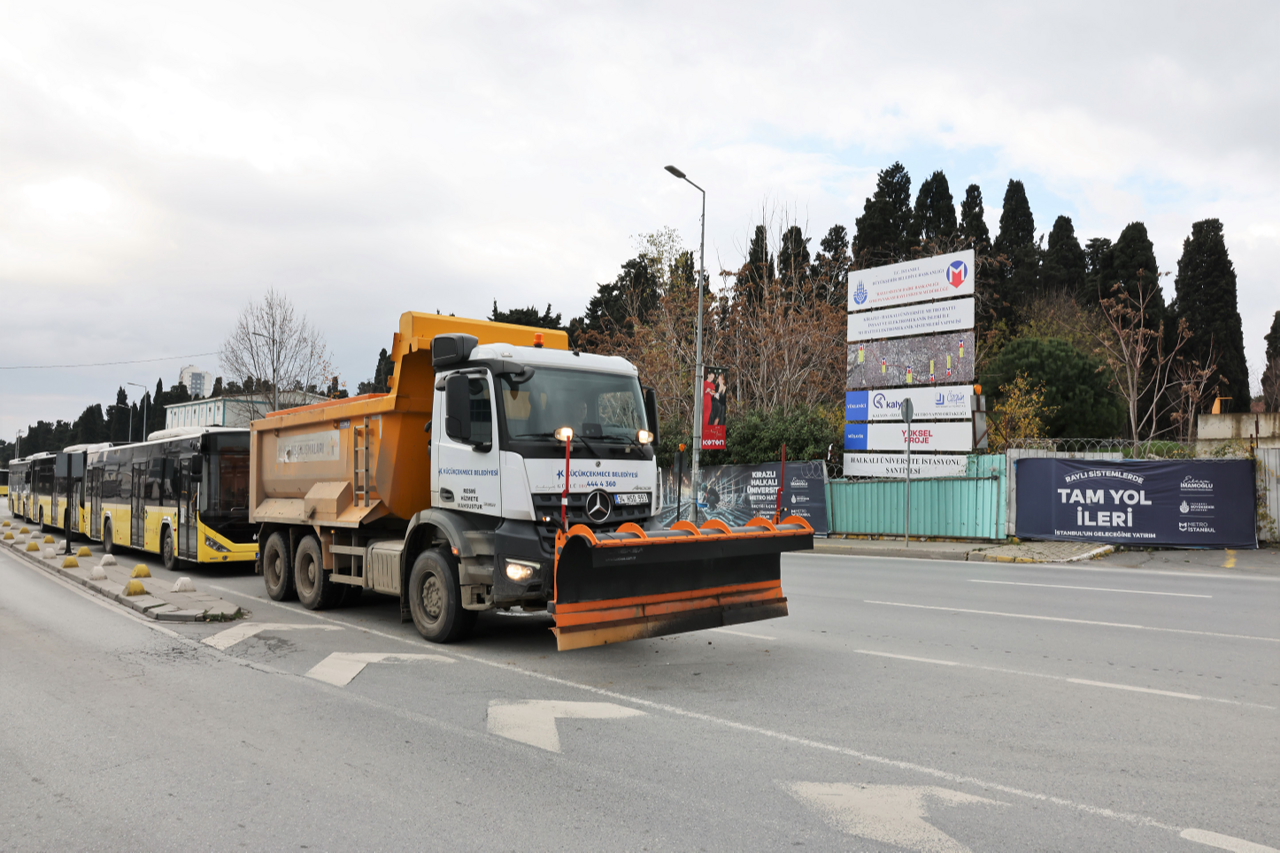 KÜÇÜKÇEKMECE’DE KIŞ ALARMI: HAZIRLIKLAR TAMAM