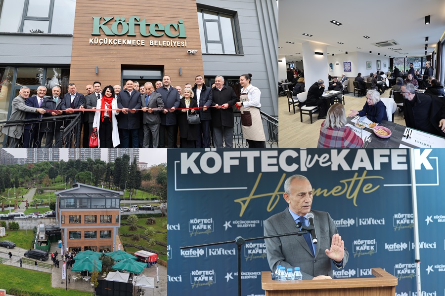 ‘KAFE K VE KÖFTECİ’ KÜÇÜKÇEKMECE’YE KAZANDIRILDI