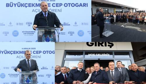 BÜYÜKÇEKMECE CEP OTOGARI HİZMETE GİRDİ